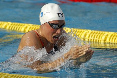 Danish swimmer Rikke Moller Pedersen clipart