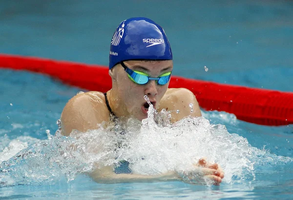 Nadador britânico Katie Matts — Fotografia de Stock