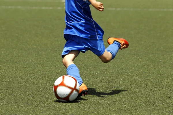 Crianças de futebol — Fotografia de Stock