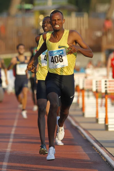 Djiboutiaanse atleet Ayanleh Souleiman Stockfoto