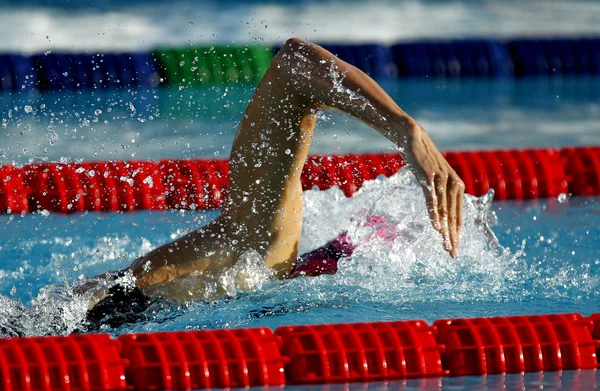 Competição de natação — Fotografia de Stock