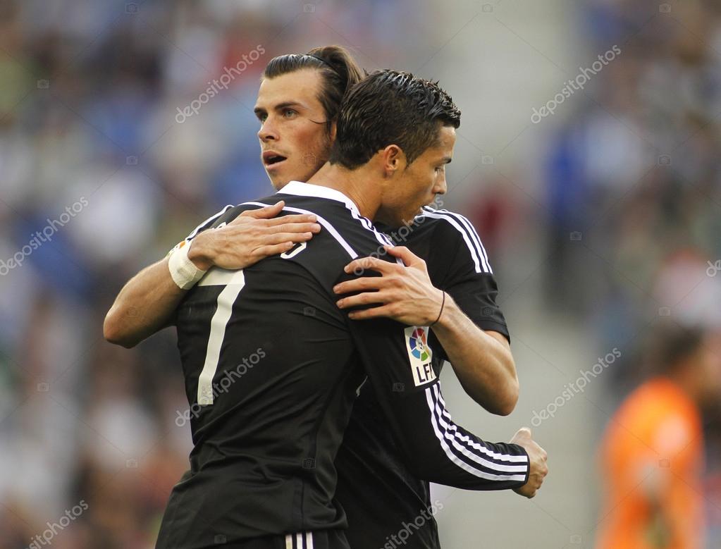 Cristiano Ronaldo and Gareth Bale of Real Madrid — Stock Editorial Photo ©  Maxisports #82704472, image size:1023x779