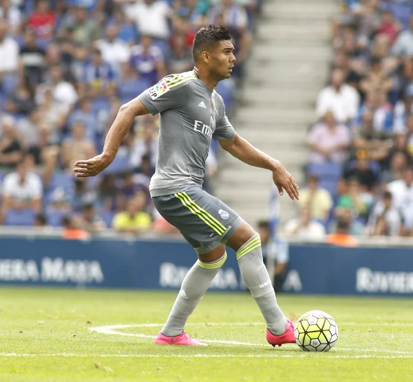 Carlos Henrique Casemiro del Real Madrid — Foto Stock