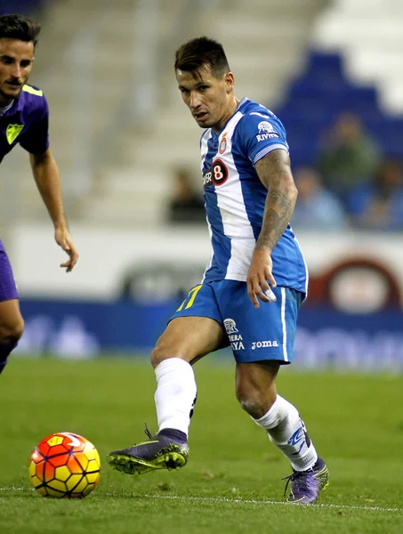 Hernan Perez av Rcd Espanyol — Stockfoto