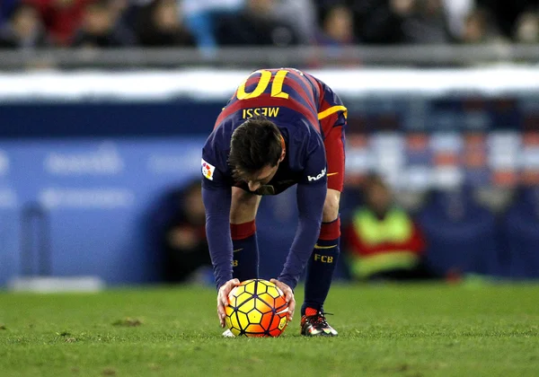Лео Messi ФК Барселона — стокове фото