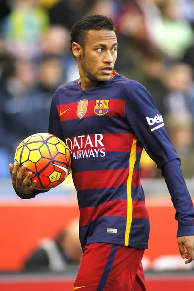 Neymar da silva vom fc barcelona — Stockfoto