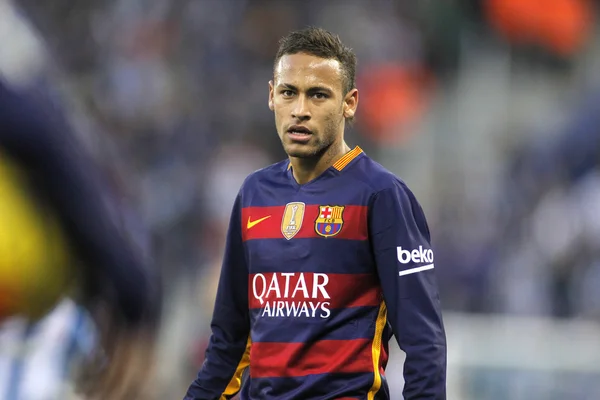 Neymar da silva z fc barcelona — Zdjęcie stockowe