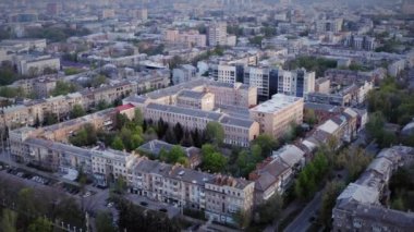 Hava Kuvvetleri Ulusal Üniversitesi Kharkiv 'in Hava Görüntüsü Çekimi