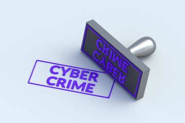 Küresel ağ güvenliği. Veri sızıntısı önleme. Bilgiye yetkisiz erişim. Sahtekarlık tehlikesi. Online kimlik hırsızlığı. Hacker aktiviteleri. Kelimesi kelimesine siber suçla damgalanmış. 3d hazırlayıcı