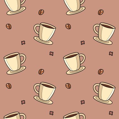 Tatlı Kahve fincanı Yapraksız Kalıp