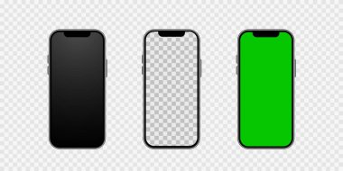 Arayüz, Uygulama ve Mobil Görselleştirme için Gerçekçi Telefon Ekran Model Paketi