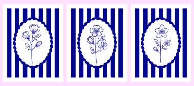 Zarif Bitkili Botanik Posteri Doğal Dekoratif Elementlere İlham Verdi