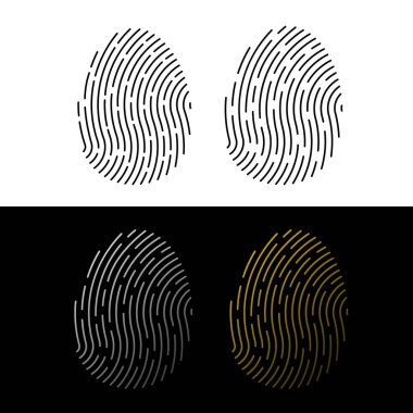 Parmak izi izleri taklit adli kimlik biyometrik kalıp koleksiyonunu ayarladı