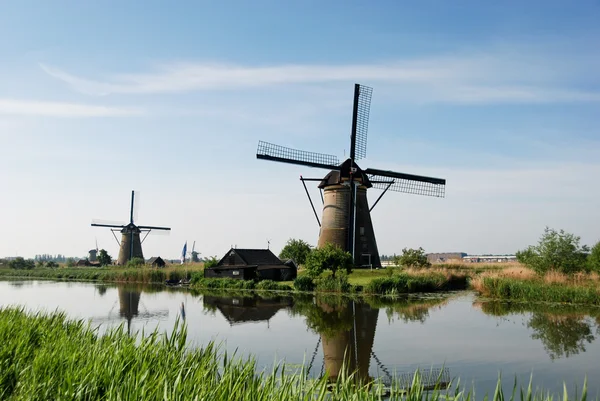 tipik Hollanda Yeldeğirmeni