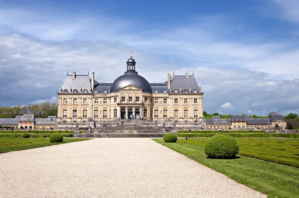 Chateau de vaux-le-vicomte französischer Barockpalast — Stockfoto