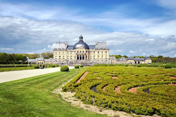 Castello di Vaux-le-Vicomte palazzo barocco francese — Foto Stock