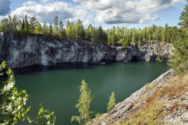 Yaz aylarında mermer Kanyon.