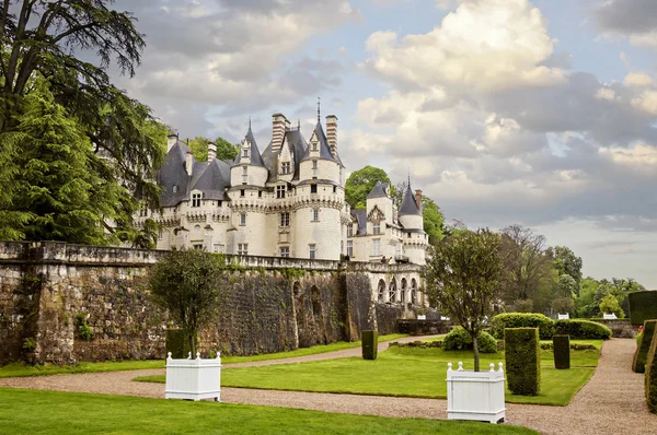 Ussé hrad, indre-et-loire, centrum, Francie — Stock fotografie