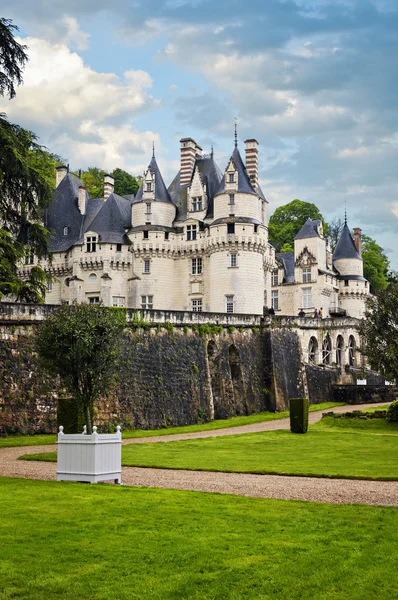 Ussé hrad, indre-et-loire, centrum, Francie — Stock fotografie