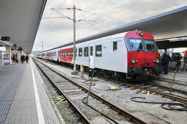 Tren istasyonu Viyana.