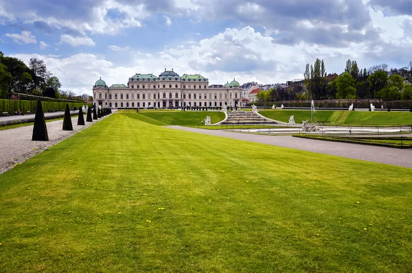 Belvederepalatset. Wien. Österrike — Stockfoto