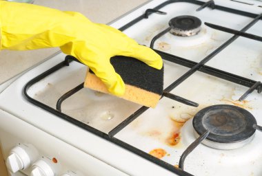 kirli gaz Temizleme brülör soba