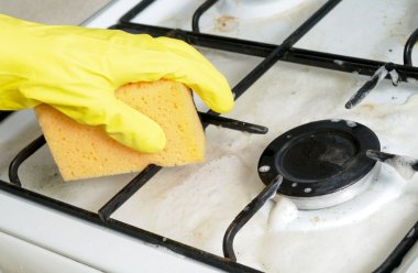 kirli gaz Temizleme brülör soba