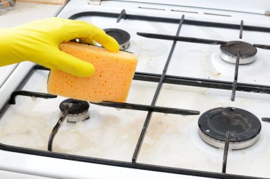 kirli gaz Temizleme brülör soba
