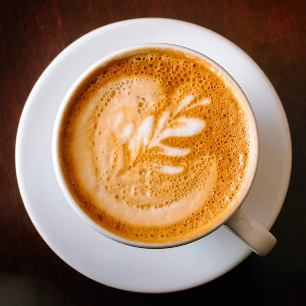 Tazza di cappuccino — Foto Stock