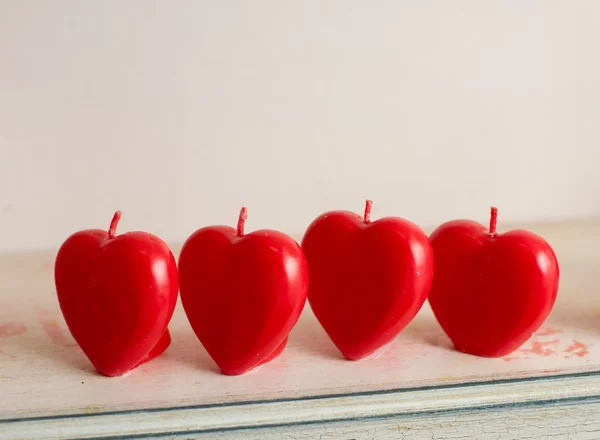 Negozio di candele San Valentino — Foto Stock