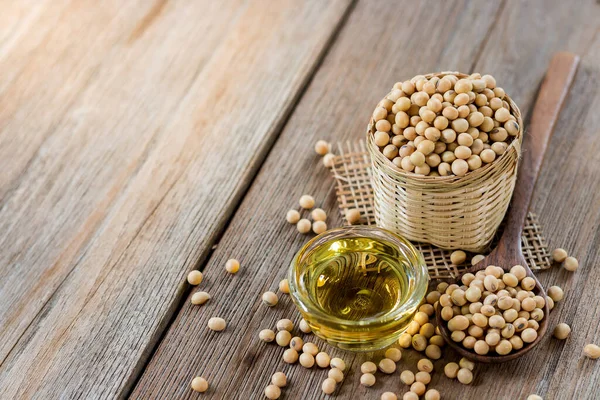 Sağlık için soya tohumları, kopyalama alanı.