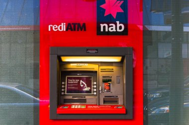 Nab ATM Castlereagh Street, Sydney, Avustralya