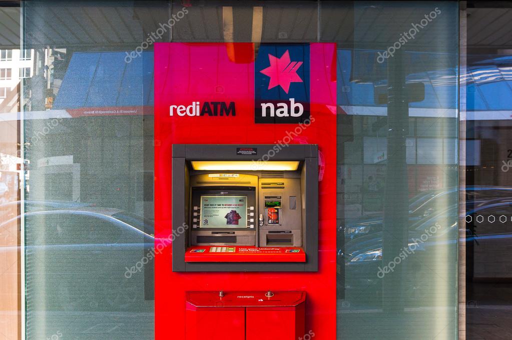 NAB ATM en la calle Castlereagh, Sydney, Australia 2024