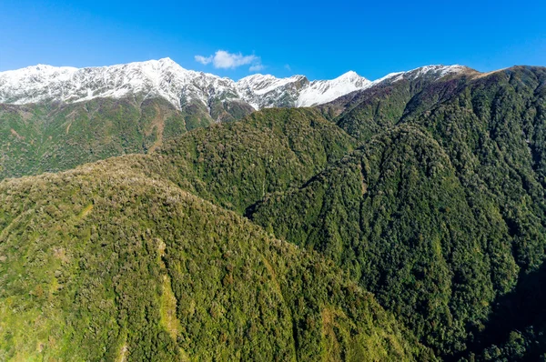 Luftaufnahme von Neuseeland Berge, Wüste Landschaft — Stockfoto