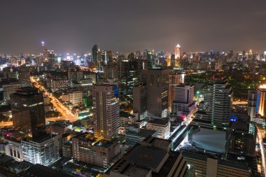 Bangkok, Tayland havadan görünümü