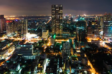 bangkok şehir, Tayland havadan görünümü