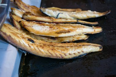 Izgara balık fileto