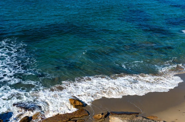 Ocean beach пташиного польоту — стокове фото