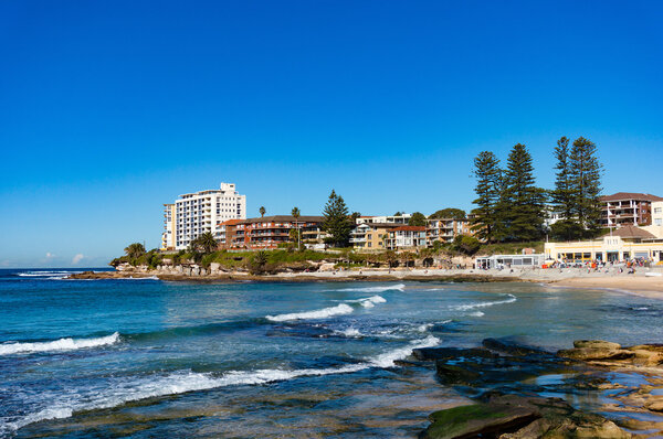 Picturesque Australian beach, Cronulla