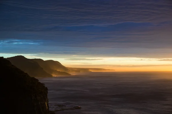 Costa Pacífico australiano en sunrise — Foto de Stock