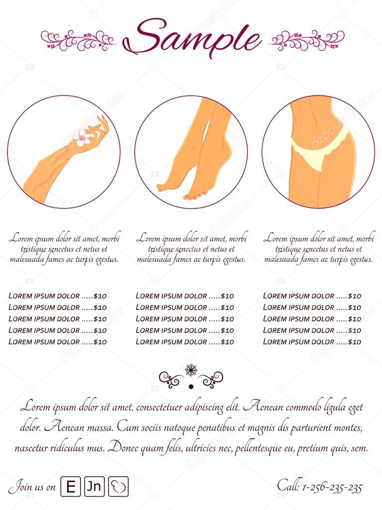 Vector Flat Banner Template For Beauty Salon Flat Banner Of Man Stok Vektor C Okgraphic 75160997