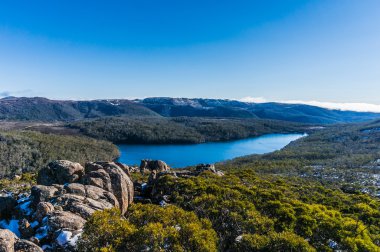 View from lookout at Mount Field National Park, Tasmania