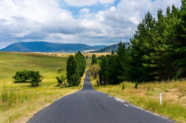 İşaretsiz kırsal yol