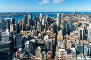 Sydney merkezi iş bölgesi hava
