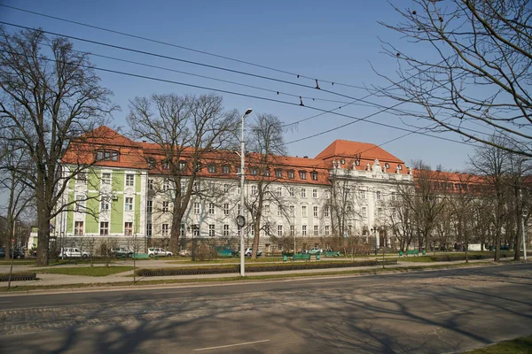 러시아 칼리닌그라드 - 2020 년 4 월 29 일: 칼리닌그라드 국립 기술 대학교 — 스톡 사진