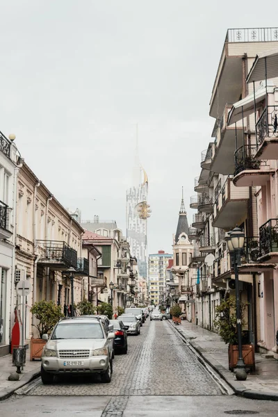 Batumi Georgia 2021 Calles Ciudad Vieja Batumi Foto Alta Calidad — Foto de Stock