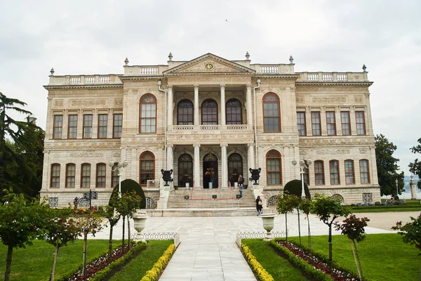 Vista Increíble Arquitectura Del Palacio Dolmabahce Estambul Foto Alta Calidad —  Fotos de Stock