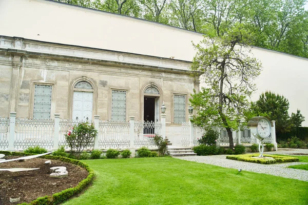 Museu Relógio Território Palácio Dolmabahce Turquia Istambul Foto Alta Qualidade — Fotografia de Stock