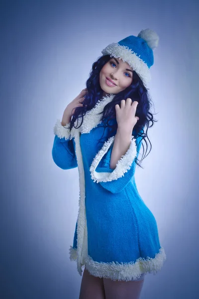 Snow Maiden Russian Christmas — Stock Photo, Image