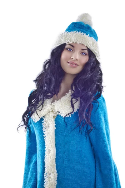 Snow Maiden Russian Christmas — Stock Photo, Image
